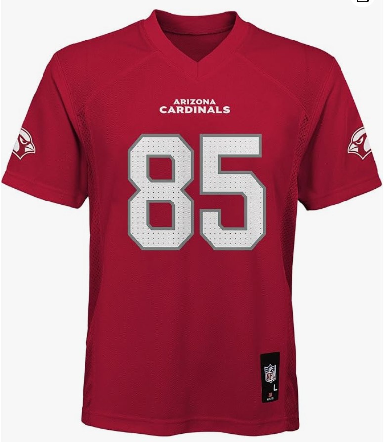 
Youth Trey McBride Cardinal Arizona Cardinals Replica Jersey